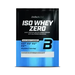 Iso Whey Zero laktózmentes - black biscuit - 25g - BioTech USA