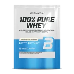 100% Pure Whey tejsavó fehérjepor - bourbon vanília - 28g - BioTech USA