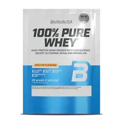 100% Pure Whey tejsavó fehérjepor - almás pite - 28g - BioTech USA
