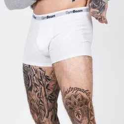 Essentials 3Pack fehér boxeralsó - (XXXL) - GymBeam - 