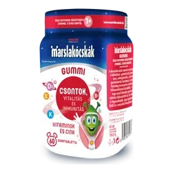 Marslakócskák Gummi - multivitamin cinkkel - 60 gumitabletta - 