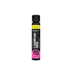 L-Carnitină 3000 ampulă - lămâie - 25ml - BioTech USA