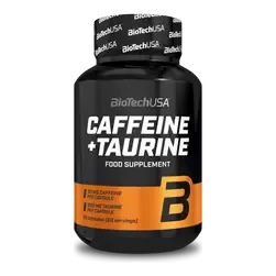 Caffeine and Taurine 60 kapszula - BioTech USA - 