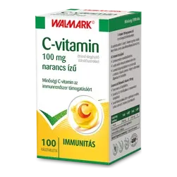 Walmark C-Vitamin 100 mg narancs ízű rágótabletta 100 db - 
