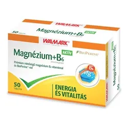 Walmark Magnézium + B6 vitamin tabletta 50 db - 