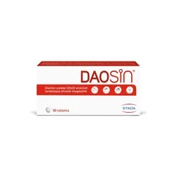 Daosin diamin-oxidáz (DAO) enzimet tartalmazó étrend-kiegészítő - 10 tabletta - 