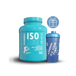 iso time pink csokoládé fehérjeIzolátum laktázenzimmel dúsítva 2000 g - Marathontime - 