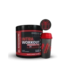 Intra Workout koffeinmentes energizáló Steviával 240 g - fekete cseresznye - Marathontime - 