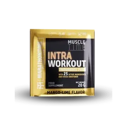 Intra Workout koffeinmentes energizáló Steviával 20 g - mango-lime - Marathontime - 