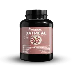 Oatmeal fehérje + gluténmentes zabpehely por steviával - 1500 g - meggyes csoki - Marathontime - 
