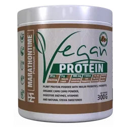 Prémium Vegán protein 300 g - csokoládé - Marathontime