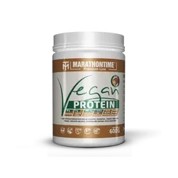 Prémium Vegán protein 600 g - nugát praliné - Marathontime