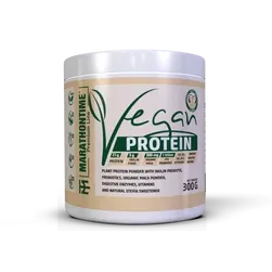 Premium Veganes Protein - weiße Schokolade Kokosnuss 300 g - Marathontime