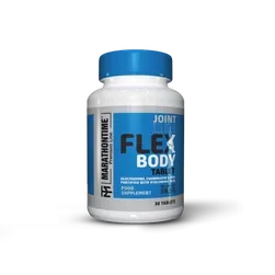 FlexBody Tabletta  Ízületvédő Komplex Glükozaminnal, Kondroitinnal és MSMel - Marathontime - 