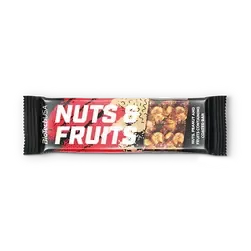 Nuts &amp; Fruits - diófélék és gyümölcs - 40g - BioTech USA