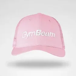 Mesh Panel Cap babarózsaszín baseball sapka - GymBeam - 