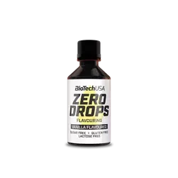 Zero Drops - 50ml - vanília - BioTech USA - 