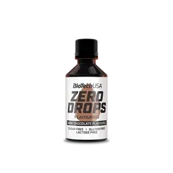 Zero Drops - 50ml - hořká čokoláda - BioTech USA