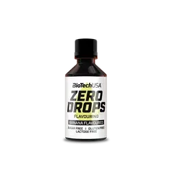 Zero Drops - 50ml - banana - BioTech USA