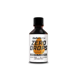 Zero Drops - 50ml - karamell - BioTech USA