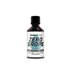 Zero Drops - 50ml - kókusz macaron - BioTech USA