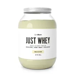 Just Whey fehérje - 1000 g - vanília fagylalt - GymBeam - 
