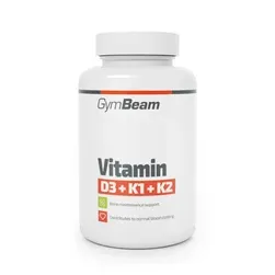 D3+K1+K2 vitamin - 120 kapszula - GymBeam