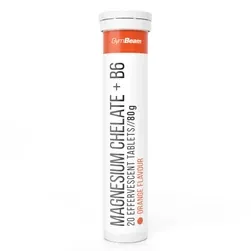 Magnesium chelate + B6 - 20 pezsgőtabletta - GymBeam