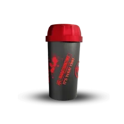 Shaker fekete - piros 350 ml - The Hardcore - Marathontime - 