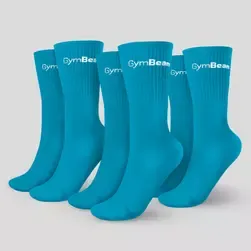 3/4 Socks 3Pack zokni akvamarin - (L/XL) - GymBeam - 