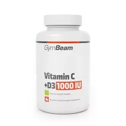 C-vitamin + D3 1000 IU - 90 tabletta - GymBeam - 