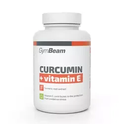 Kurkumin + E-vitamin - 90 tabletta - GymBeam - 