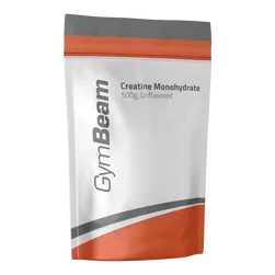 100% kreatin-monohidrát - ízesítetlen - 500g - GymBeam - 