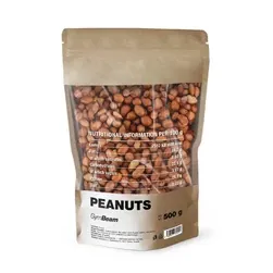RAW földimogyoró - 500 g - GymBeam