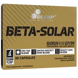 Beta-Solar Sport Edition napozóvitamin - 30 kapszula - Olimp Sport - 