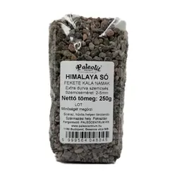 Himalaya só durva fekekte (2-5mm) Kala Namak - 250 g - Paleolit - 