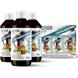 60 napos Lipo+ Lapos has kúracsomag - 3x 500 ml - Natur Tanya - 