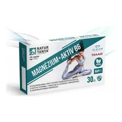 Vegán Magnézium + Aktív B6 - 30 kapszula - Natur Tanya