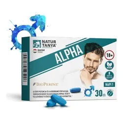 ALPHA - Pentru a susține potența masculină și virilitatea explozivă - 30 comprimat - Natur Tanya