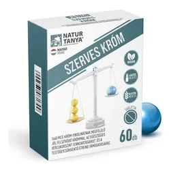 Organisches Chrom - Hochabsorbierbares Chrom zur Aufrechterhaltung eines gesunden Blutzuckerspiegels und zur Unterstützung von Diäten zur Gewichtsabnahme - 60 Tabletten - Natur Tanya
