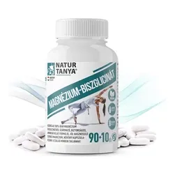 Bisglicinat de magneziu - 100% chelat bisglicinat de magneziu - 100 capsulă - Natur Tanya