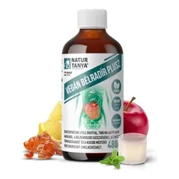 Vegan Intestinal Burger Plus - fibre lichide cu 3 prebiotice și lemongrass pentru sănătatea digestivă - 480 ml - Natur Tanya