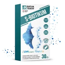 S-BIOTIKUM - Supliment alimentar care conține flora vie liofilizată Howaru și crom organic - 30 capsulă - Natur Tanya