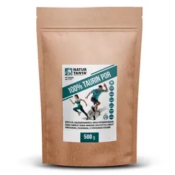 100% TAURIN POR - adalékanyagmentes, tiszta, 3000 mg aminosav - 500 g - Natur Tanya - 