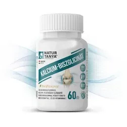 Kalcium-Biszglicinát - világszabadalommal védett BioPerine és D3-vitamin - 60 tabletta - Natur Tanya - 