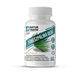 FŰRÉSZPÁLMA OLAJ (Szabalpálma, Saw palmetto) - BioPerine fekete borssal, természetes vegyes tokoferolokkal és MCT olajjal - 60 lágyzselatin kapszula - Natur Tanya - 