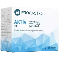 ProGastro AKTÍV - Élőflórát tartalmazó étrend-kiegészítő készítmény (31 db tasak)