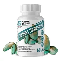 Midiile verzi din Noua Zeelandă 16 mg cu extract de GAG - 60 capsulă - Natur Tanya