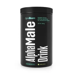 AlphaMale Drink - 400 g - zelené jablko - GymBeam