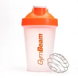 Shaker Blend Bottle átlátszó-narancssárga 400 ml - GymBeam - 
